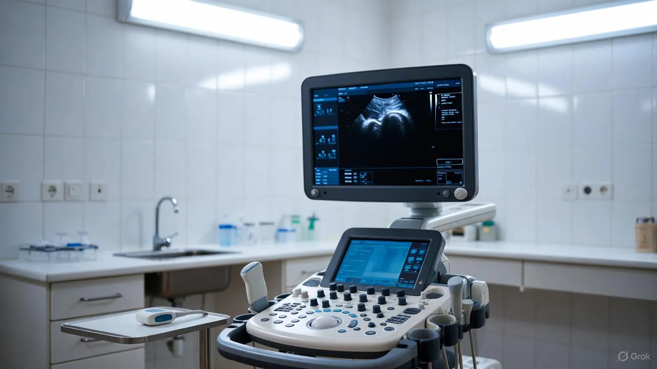 Clinical ultrasound examination at Doctors Scans